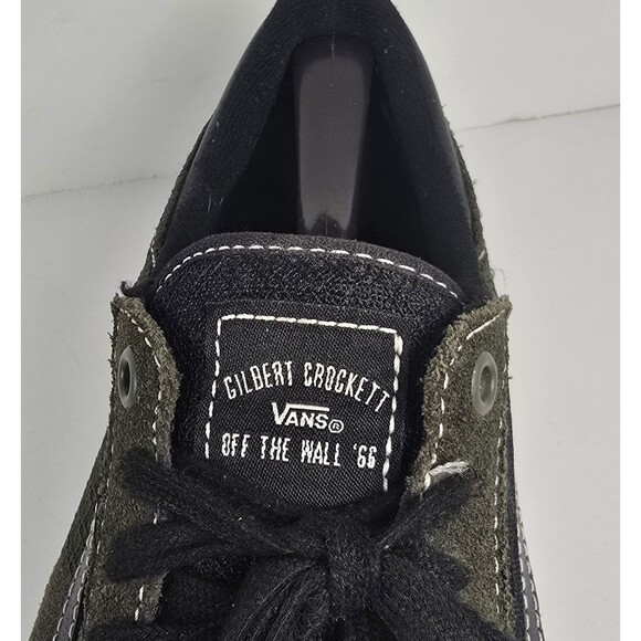 VANS Gilbert Crockett Men’s Old Skool Green Black Low Top Shoe Sneaker Size 11 - Picture 8 of 12